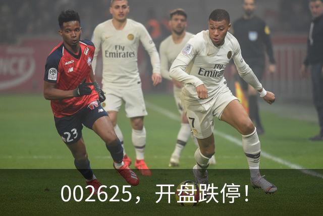 002625，开盘跌停！